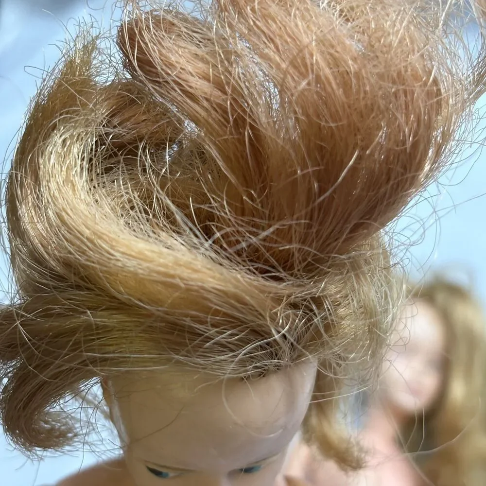 Vtg Doll Repair Lot TLC Parts Only American Character Tressy Malibu Barbie TNT